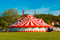Solution temporaire de chauffage pour un cirque