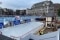 Une vue de la patinoire située au centre-ville.