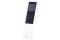Une télécommande noire et une télécommande blanche pour climatiseur Carrier 40WHH